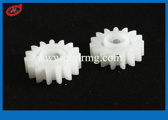 Białe plastikowe 15T Gear Diebold ATM Parts Diebold 368 U2CS z otworem na kołek